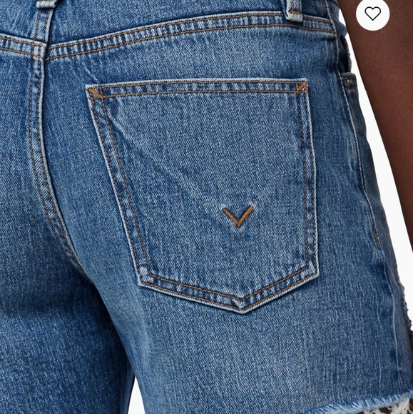 BLACK Hudson size 26 Devon shorts/ grey color!! SEE PHOTOS - Picture 9 of 12